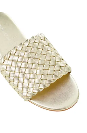 Melissa Odabash Woven Slider CR Gold
