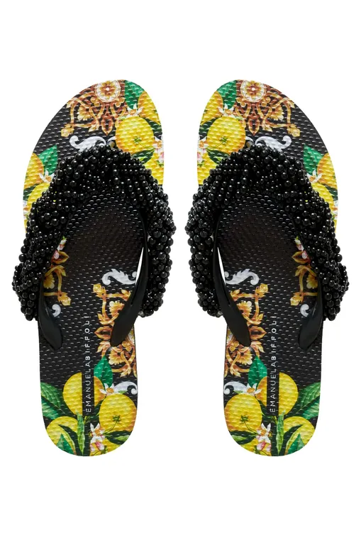 Сланцы Emanuela Biffoli 37270/P NERO