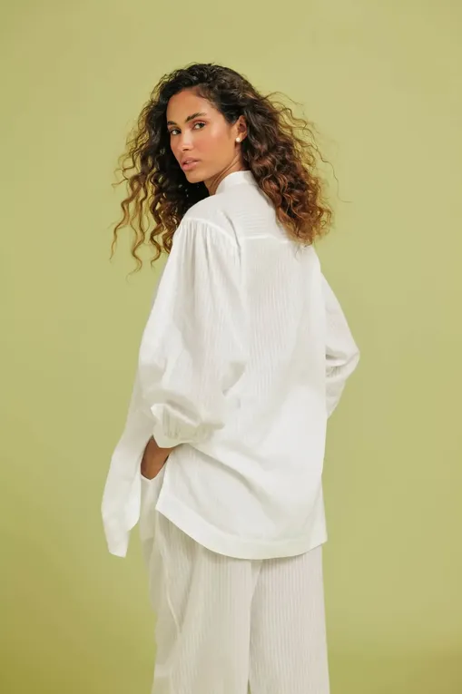 Блузки Antigel ELJ5136 BLANC