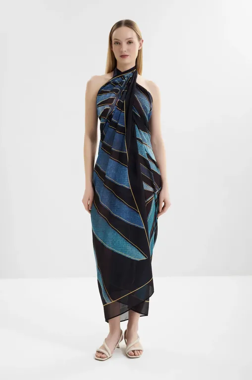 Парео Gottex 26WI500 860 Black/Blue