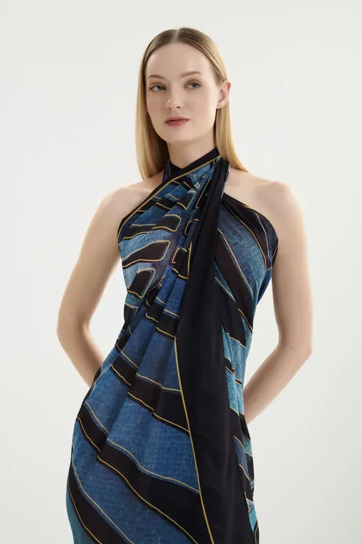 Парео Gottex 26WI500 860 Black/Blue