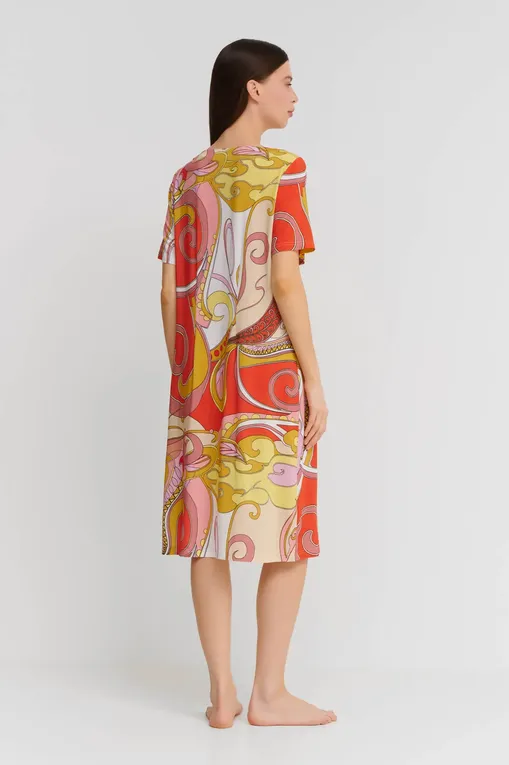 Платья Furstenberg 432/30453 471red.yellow.bunt