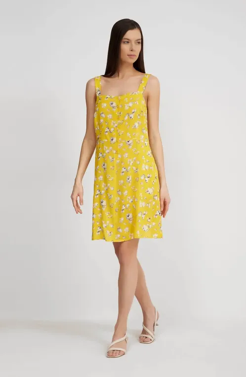 Платья Gianantonio A. Paladini S4XSA04/S SOLE/S 211 ROSE FONDO GIALLO