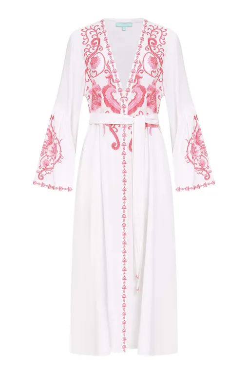 Туники Melissa Odabash Romilly SS White/Pink