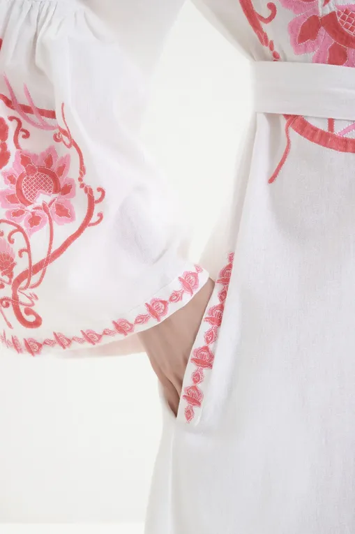 Туники Melissa Odabash Romilly SS White/Pink