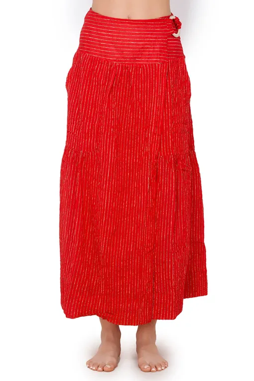 Юбки Gianantonio A. Paladini B03GA01 529 Rosso/Oro