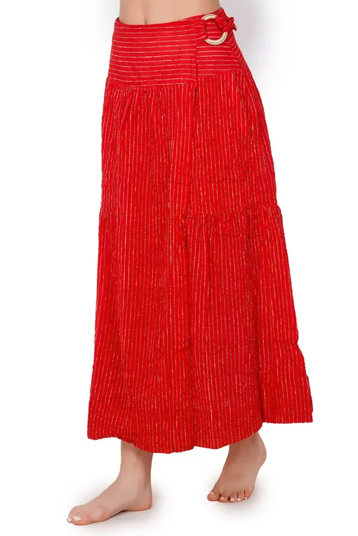 Юбки Gianantonio A. Paladini B03GA01 529 Rosso/Oro