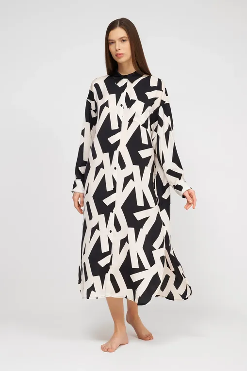 Халаты DKNY YI20019 002 Black Pt