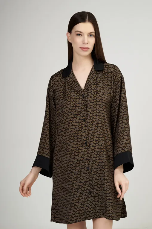 Халаты DKNY YI30053 002 Black Pt