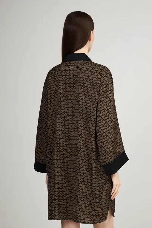 Халаты DKNY YI30053 002 Black Pt