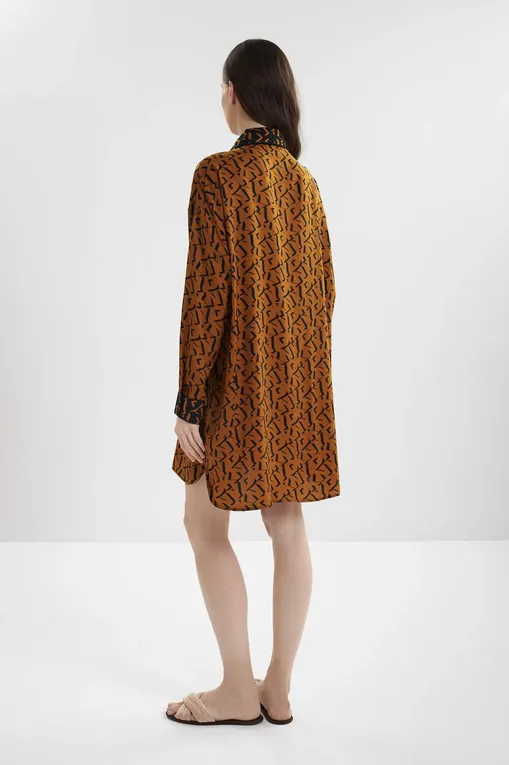 Халаты DKNY YI30081 208 BROWN PRINT