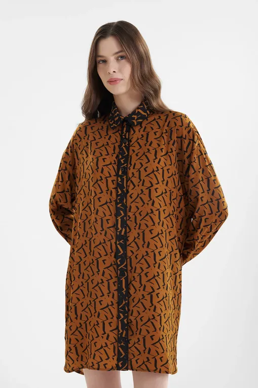 Халаты DKNY YI30081 208 BROWN PRINT