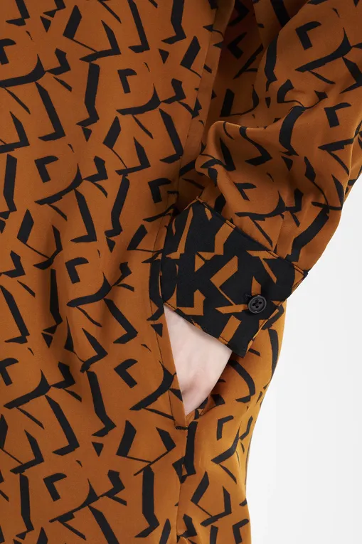 Халаты DKNY YI30081 208 BROWN PRINT