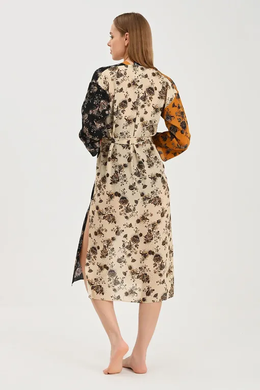 Халаты Maryan Mehlhorn M3920417 812 black-sand-caramel