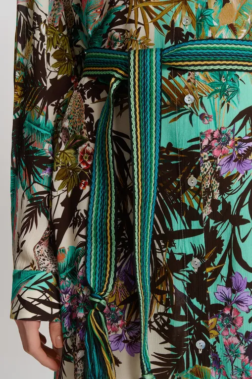 Халаты Miss Bikini V5015D GHTU TURCHESE GHEPARDO