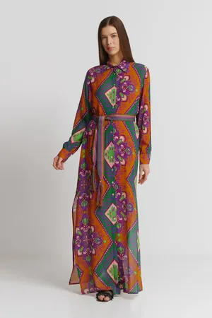 Miss Bikini V5030D ROVI VIOLA ETNICO ROMBI