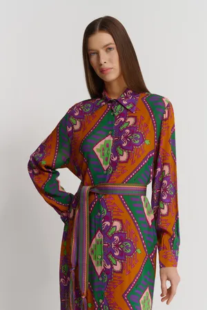 Miss Bikini V5030D ROVI VIOLA ETNICO ROMBI