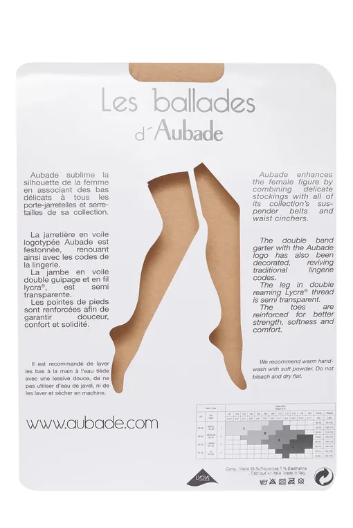Чулки AUBADE SC97 CHAIR
