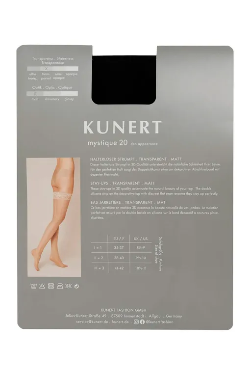 Чулки KUNERT 110102000 0500 black