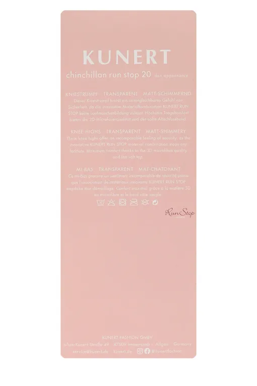 Гольфы KUNERT 110178000 3520 teint