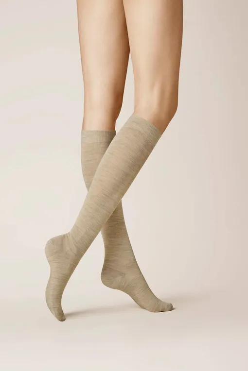 Гольфы KUNERT 110289200 8320 Beige-mel.