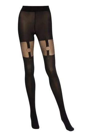Chantal Thomass TT0550 03M Black Silver Lurex