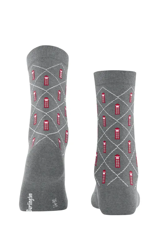 Носки Burlington 22114 3390 light greymel.