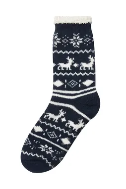 Cuddly Socks By Taubert 752205588 4901 navy/off-white