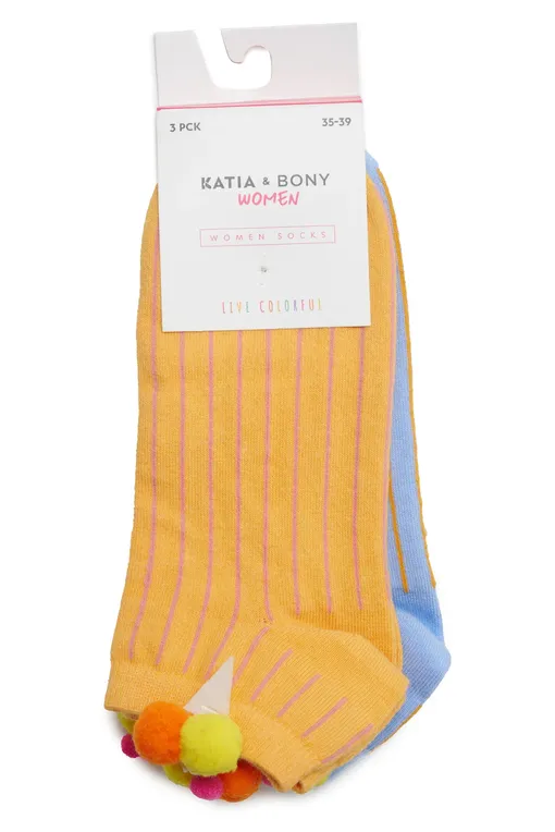 Носки Katia&Bony 12301W3006 ORANGE-BLUE-PINK