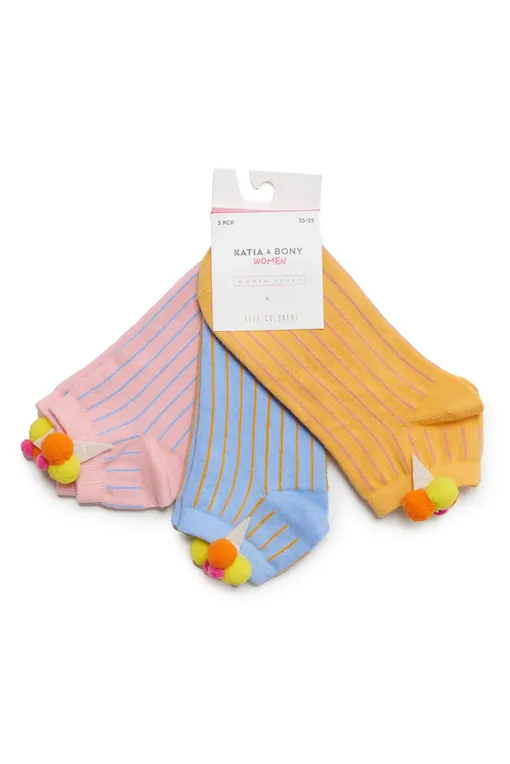 Носки Katia&Bony 12301W3006 ORANGE-BLUE-PINK