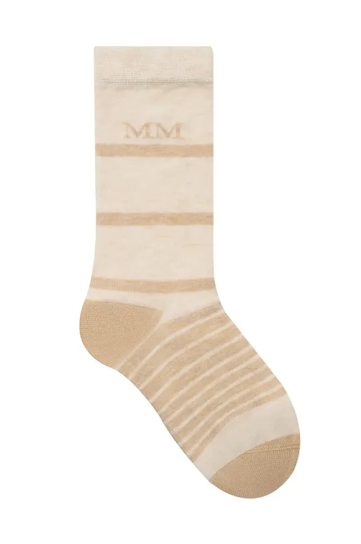 Носки MM by MaxMara GERSA 252655601 001 IVORY