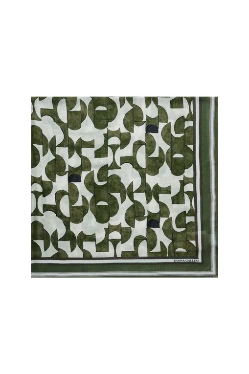 Палантины Diana Gallesi S166E003507N 2 FIORI VERDI