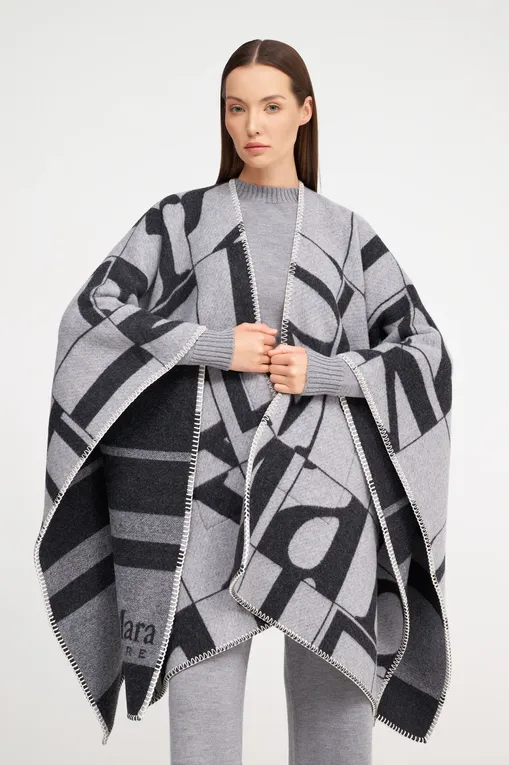 Палантины Max Mara Leisure DEREMI 242673603 002 DARK GREY