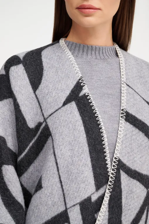 Палантины Max Mara Leisure DEREMI 242673603 002 DARK GREY