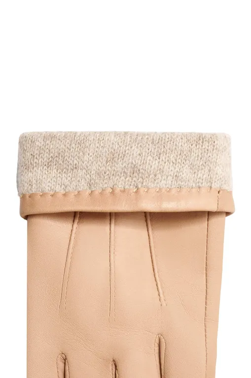Перчатки MM by MaxMara LEMMA 252656601 002 CAMEL