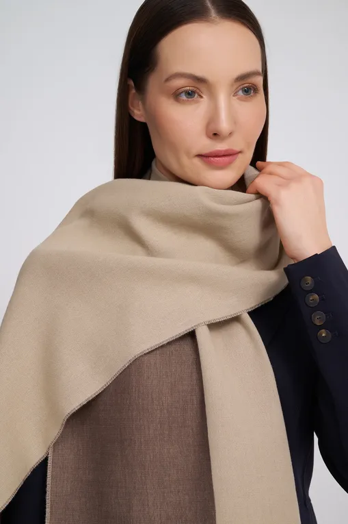 Шарфы MM by MaxMara CORONA 251654101 003 MUD