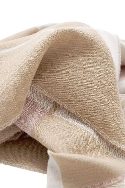 Шарфы MM by MaxMara CORONA 252654602 003 HAZELNUT BROWN