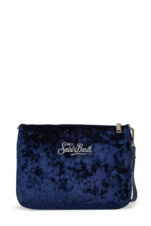 Сумки Mc2 Saint Barth PARISIENNEW VELVET MIDNIGHT 61 EMB