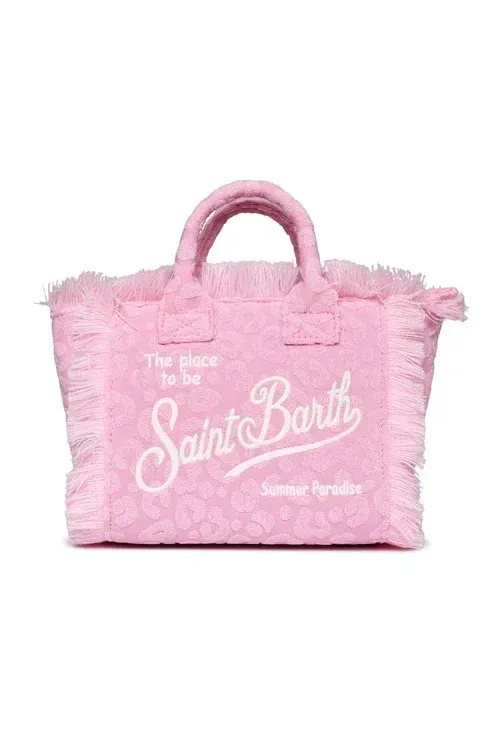 Сумки Mc2 Saint Barth VANITYMINISPONGE TERRY EMBOSSED LEOPARD 21 EMB