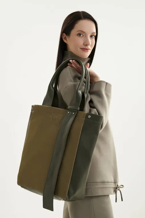 Сумки MM by MaxMara MMLPESCO 261651101 002 OLIVE GREEN