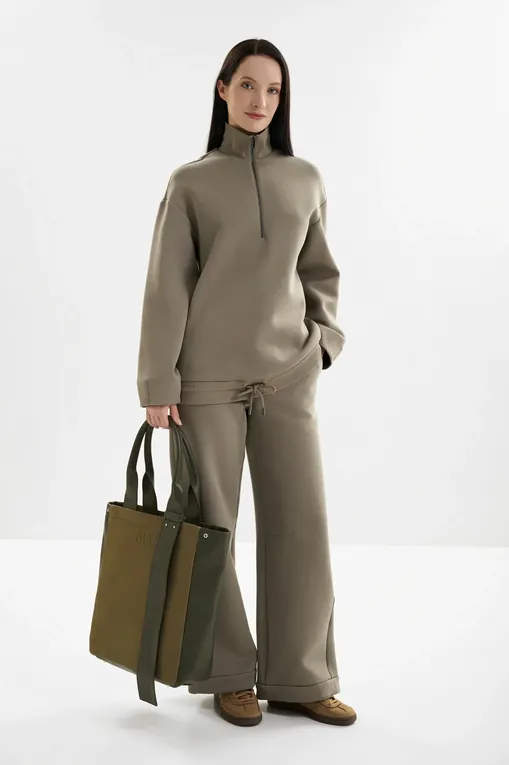 Сумки MM by MaxMara MMLPESCO 261651101 002 OLIVE GREEN