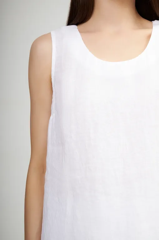 Блузки 120% Lino 32ALIW1PJD-000B317-0-00 000050 WHITE