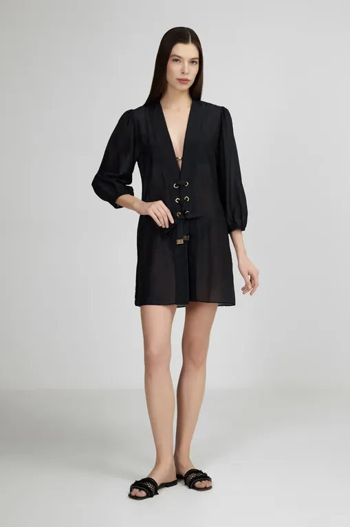 Блузки AGUA DE COCO E5492A2226 PRETO/BLACK