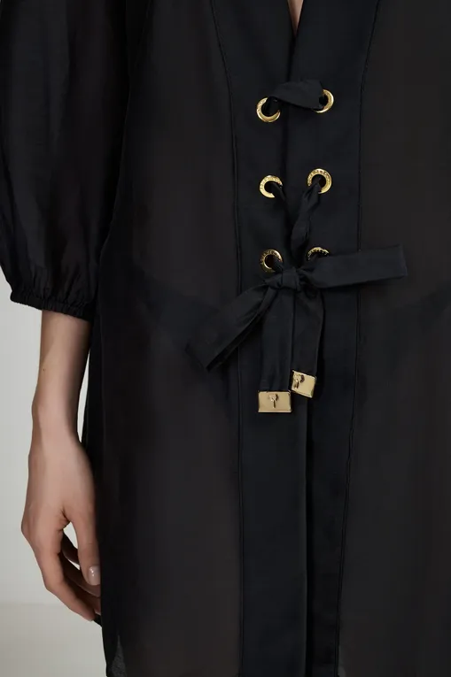 Блузки AGUA DE COCO E5492A2226 PRETO/BLACK