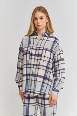 BALLANTYNE BLH138 QVA03 BLU TARTAN 73664