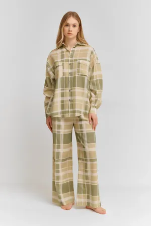 BALLANTYNE BLH138 QVA03 SALVIA TARTAN 72692