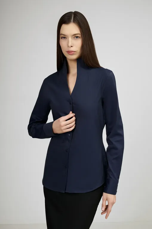 Блузки Camicissima CLAIRE0SSP07 DARK BLUE