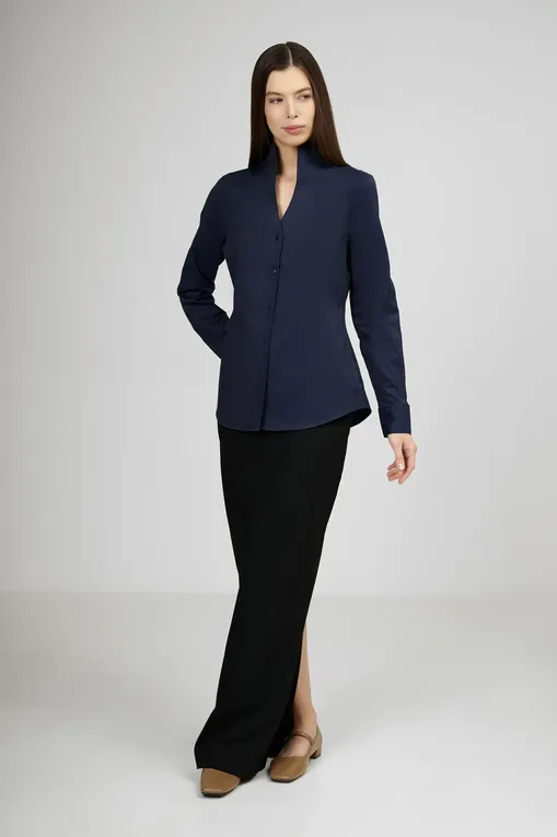 Блузки Camicissima CLAIRE0SSP07 DARK BLUE