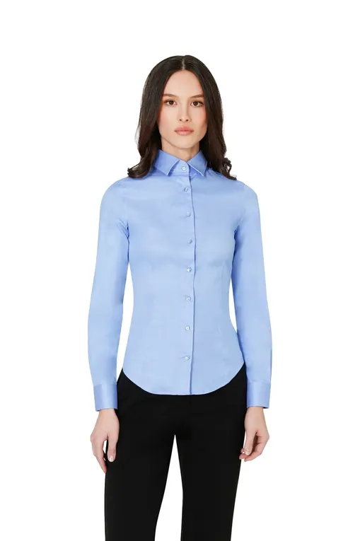 Блузки Camicissima JANESSP05 LIGHT BLUE