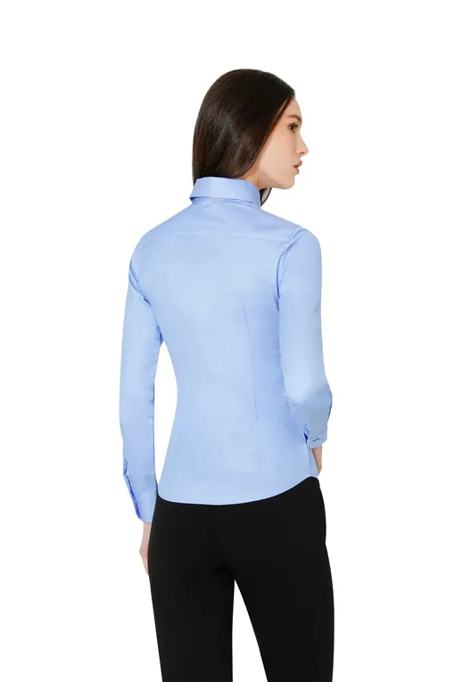 Блузки Camicissima JANESSP05 LIGHT BLUE